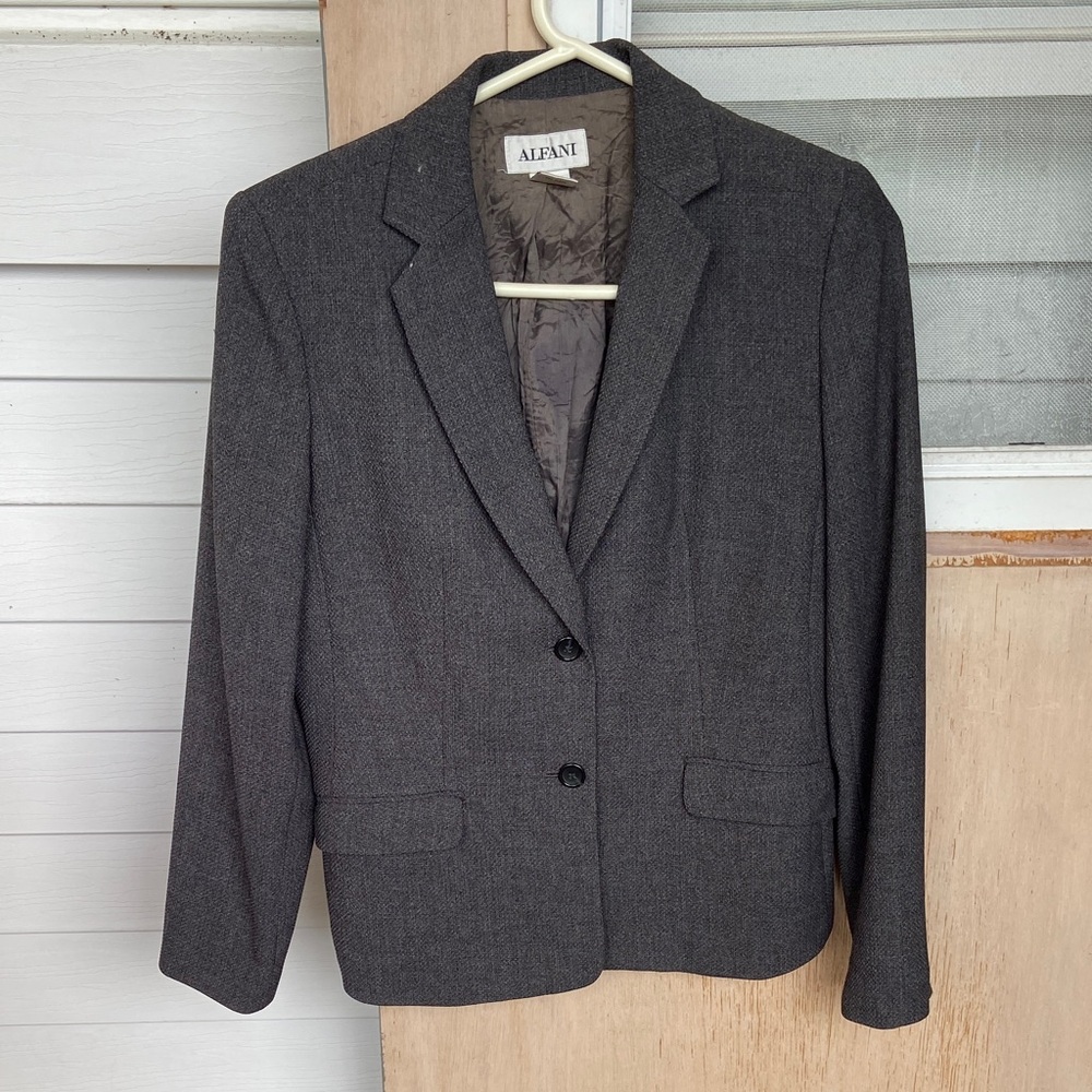 Alfani Women's Charcoal Suit Jacket